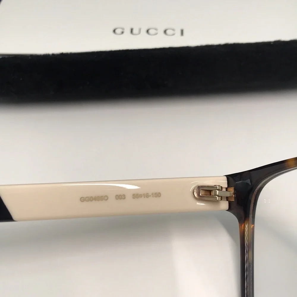 Gucci Tortoiseshell Gucci GG0465O 003 – Havana & Ivory |